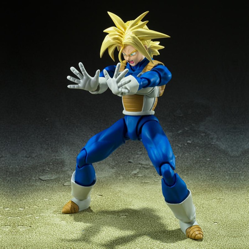 DRAGON BALL Z - FIGURINE SUPER SAIYAN TRUNKS - INFINITE LATENT SUPER POWER - S. H. FIGUARTS Figurines Bruno Vidéo