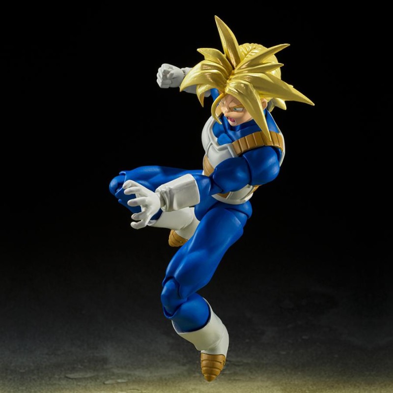 DRAGON BALL Z - FIGURINE SUPER SAIYAN TRUNKS - INFINITE LATENT SUPER POWER - S. H. FIGUARTS Figurines Bruno Vidéo