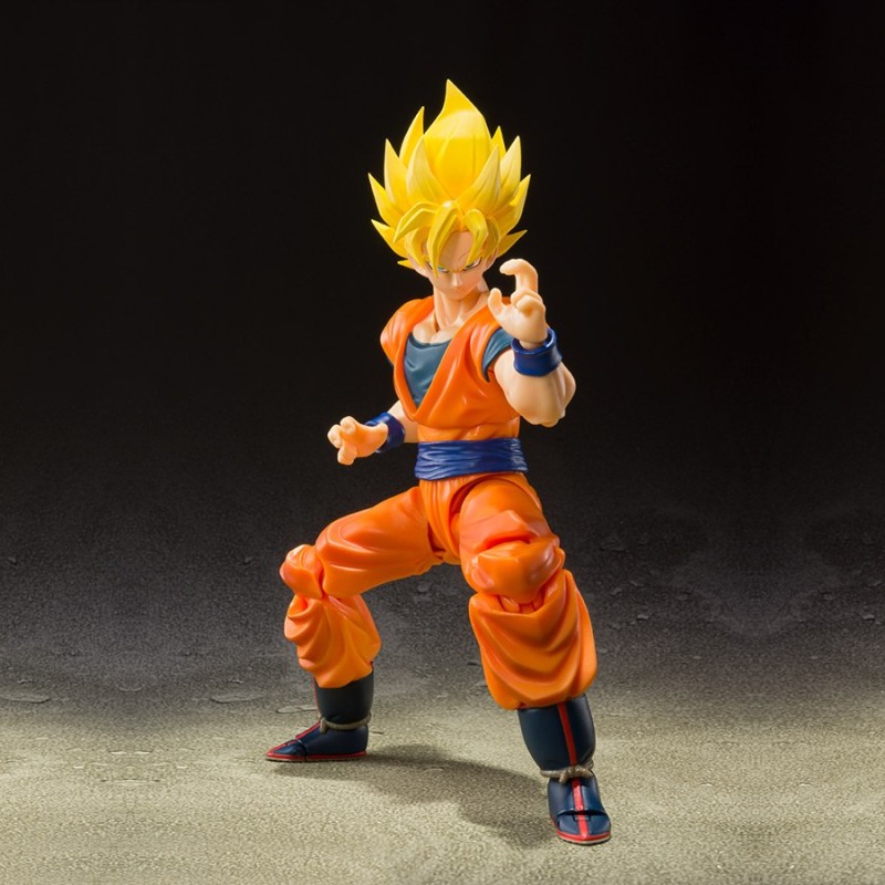 DRAGON BALL Z - SS FULL POWER SON GOKU - S. H. FIGUARTS 14CM Figurines Bruno Vidéo