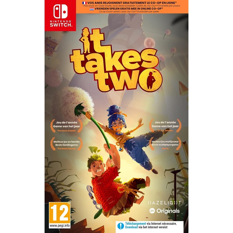 IT TAKES TWO SWITCH Jeux Switch Bruno Vidéo