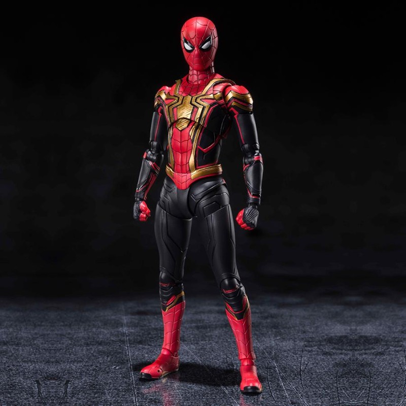 MARVEL - FIGURINE SPIDERMAN INTEGRATED SUIT FINAL BATTLE EDITION S. H. FIGUARTS 15CM Figurines Bruno Vidéo