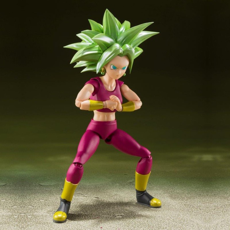 DRAGON BALL SUPER - SUPER SAIYAN KEFLA - STATUETTE S.H FIGUARTS 13CM Figurines Bruno Vidéo