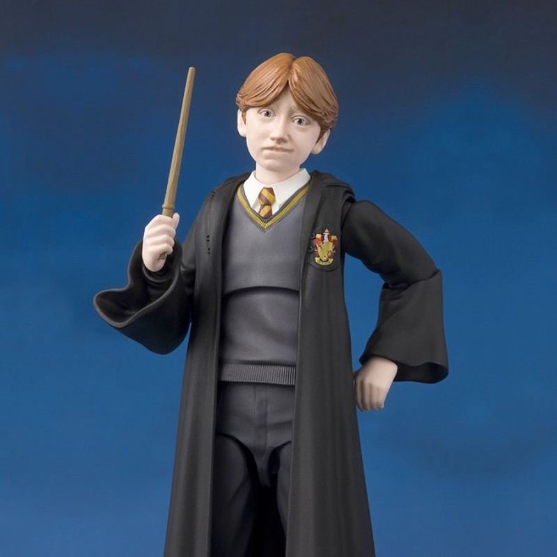 HARRY POTTER - RON - S. H. FIGUARTS - 12CM Figurines Bruno Vidéo