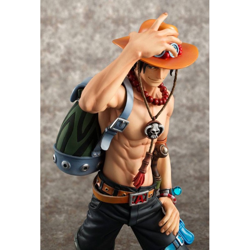 ONE PIECE - PORTGAS D. ACE 10TH LIMITED VERS. - STATUETTE EXC. MOD. 23CM Figurines Bruno Vidéo