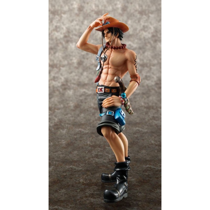 ONE PIECE - PORTGAS D. ACE 10TH LIMITED VERS. - STATUETTE EXC. MOD. 23CM Figurines Bruno Vidéo