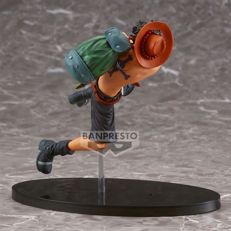 ONE PIECE - PORTGAS - SCULTURES BIG BANPRESTO FIGURE COLLOSSEUM 9CM Figurines Bruno Vidéo