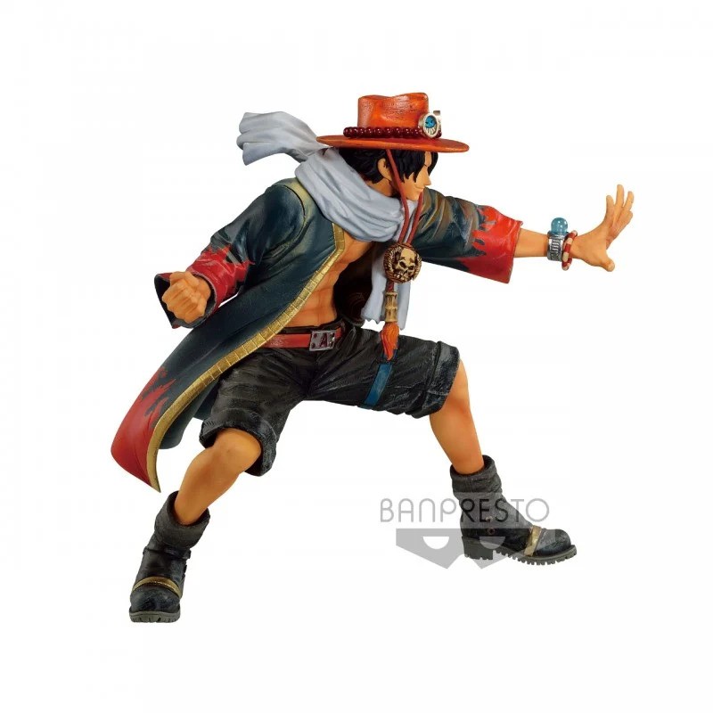 ONE PIECE - PORTGAS. D. ACE - FIGURINE CHRONICLE KING OF ARTIST 20CM Figurines Bruno Vidéo