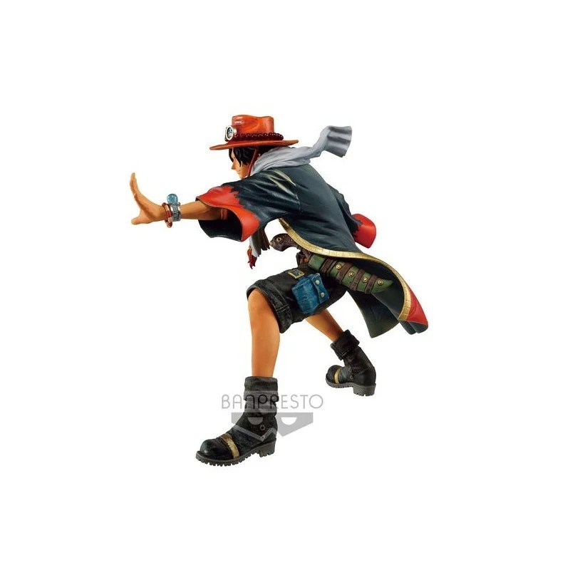 ONE PIECE - PORTGAS. D. ACE - FIGURINE CHRONICLE KING OF ARTIST 20CM Figurines Bruno Vidéo