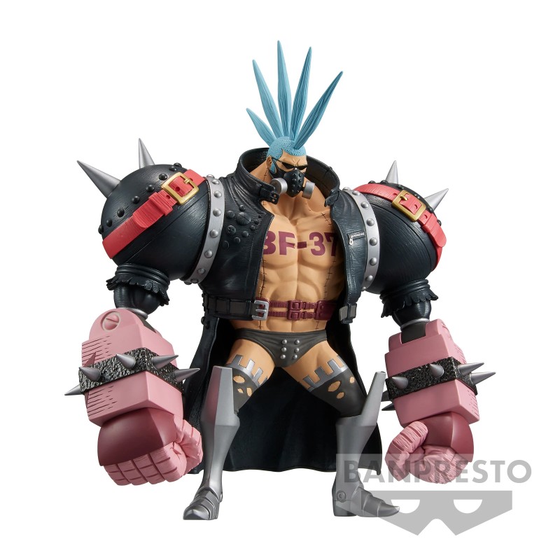 ONE PIECE FILM RED - FRANKY - FIGURINE DXF - THE GRANDLINE MEN 15CM Figurines Bruno Vidéo