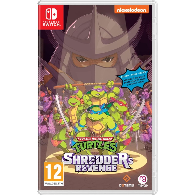 TEENAGE MUTANT NINJA TURTLES SHREDDER S REVENGE SWITCH Jeux Switch Bruno Vidéo