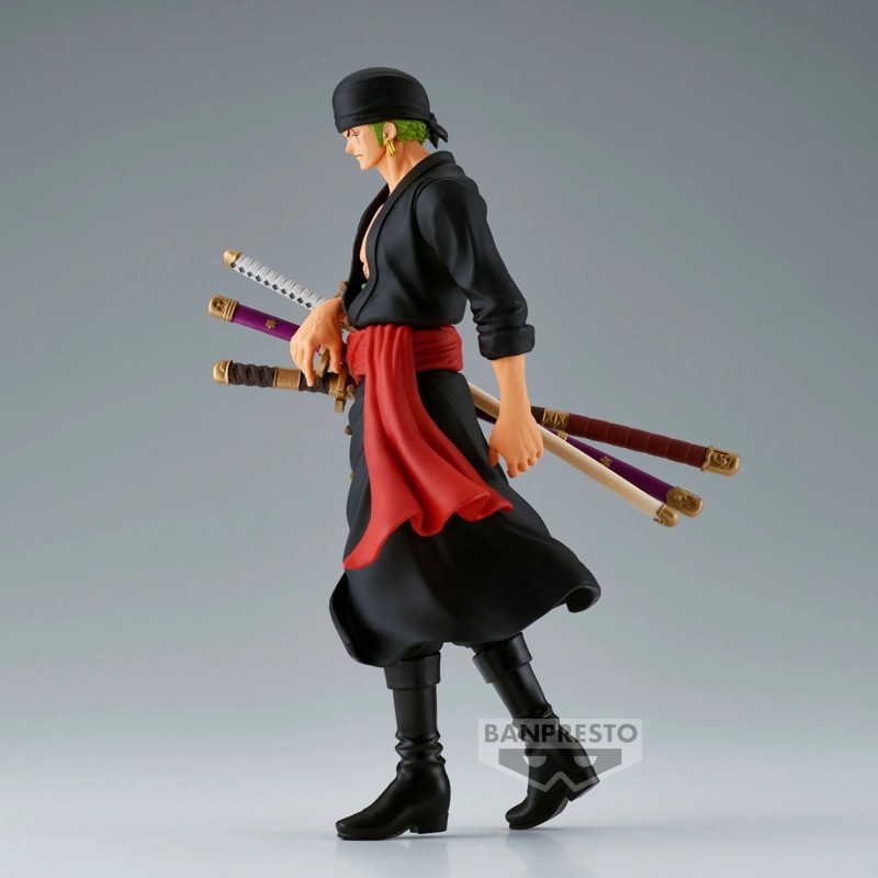 ONE PIECE - RORONOA ZORO - FIGURINE THE SHUKKO 17CM Figurines Bruno Vidéo