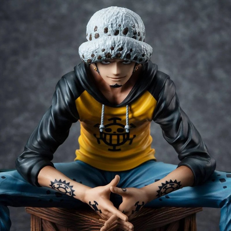 ONE PIECE - PLAYBACK MEMORIES TRAFALGAR LAW - STATUETTE P. O. P. 17CM Figurines Bruno Vidéo