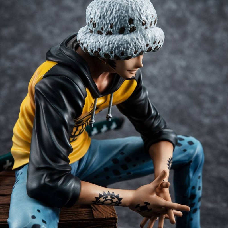 ONE PIECE - PLAYBACK MEMORIES TRAFALGAR LAW - STATUETTE P. O. P. 17CM Figurines Bruno Vidéo