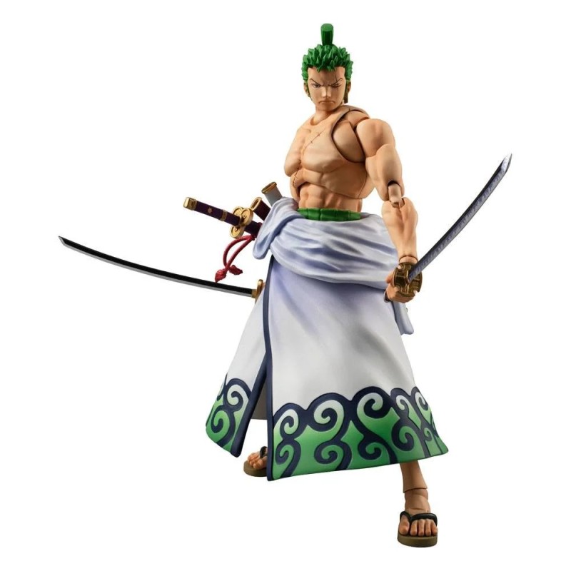 ONE PIECE - ZORO JURO - FIGURINE VARIABLE ACTION HEROES 18CM Figurines Bruno Vidéo