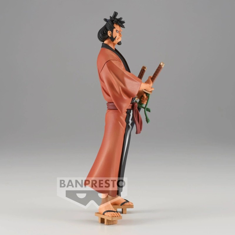 ONE PIECE - KIN EMON - FIGURINE DXF - THE GRANDLINE MEN 17CM Figurines Bruno Vidéo