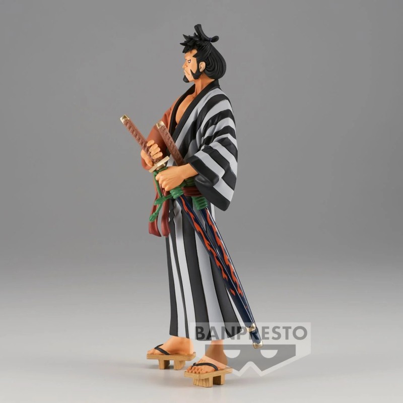 ONE PIECE - KIN EMON - FIGURINE DXF - THE GRANDLINE MEN 17CM Figurines Bruno Vidéo