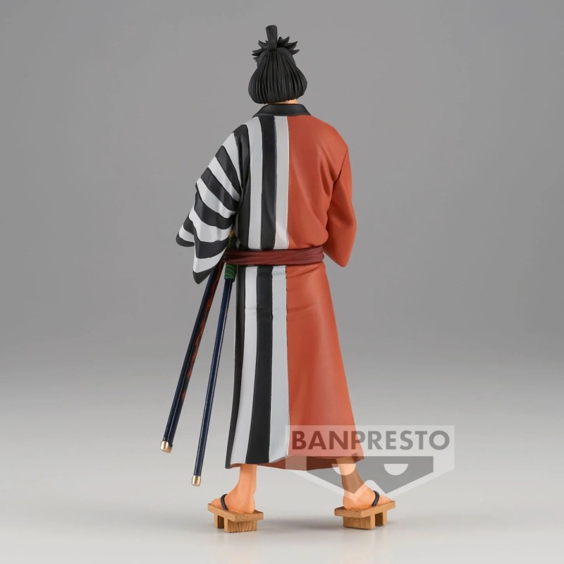 ONE PIECE - KIN EMON - FIGURINE DXF - THE GRANDLINE MEN 17CM Figurines Bruno Vidéo