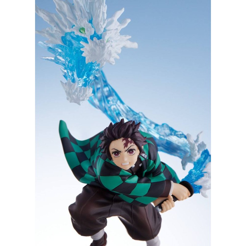 DEMON SLAYER - CONOFIG TANJIRO KAMADO CONSTANT FLUX - STATUETTE 17CM Figurines Bruno Vidéo