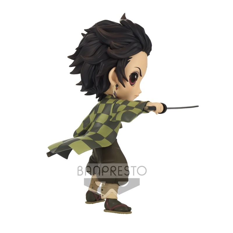 DEMON SLAYER - TANJIRO KAMADO - FIGURINE Q POSKET 14CM VER. B Figurines Bruno Vidéo