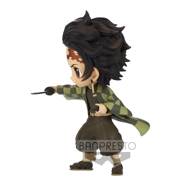 DEMON SLAYER - TANJIRO KAMADO - FIGURINE Q POSKET 14CM VER. B Figurines Bruno Vidéo