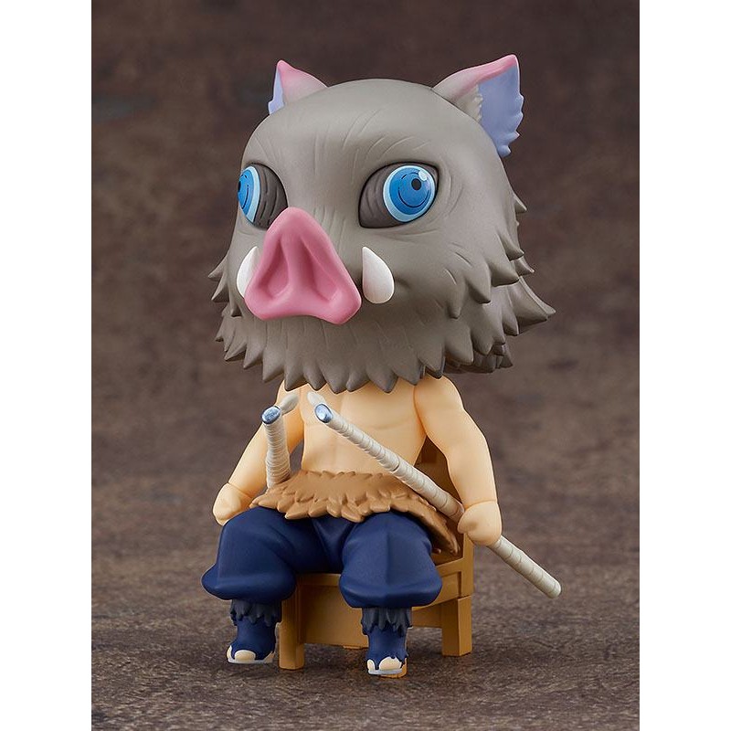 DEMON SLAYER - Inosuke Hashibira - Figurine Nendoroid Swacchao 9cm Figurines Bruno Vidéo