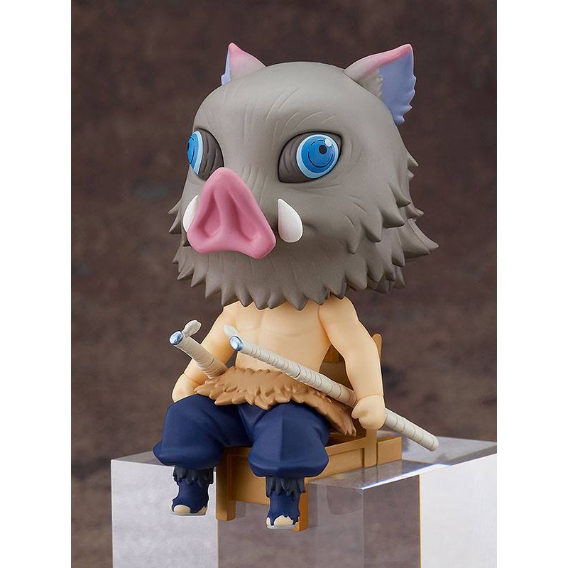 DEMON SLAYER - Inosuke Hashibira - Figurine Nendoroid Swacchao 9cm Figurines Bruno Vidéo