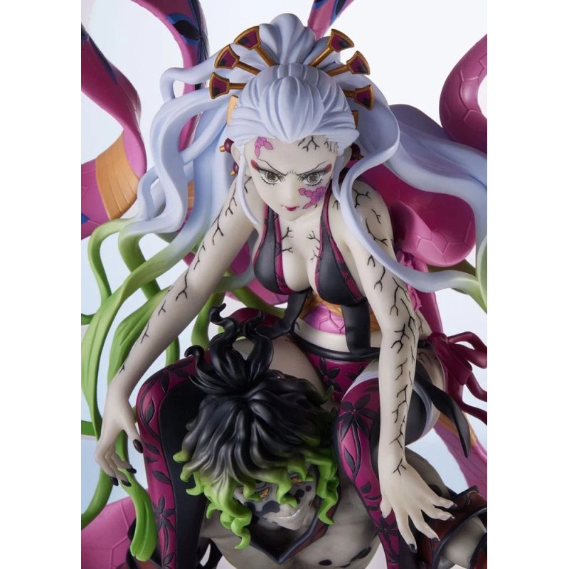 DEMON SLAYER - DAKI ET GYUTARO - STATUETTE 20CM Figurines Bruno Vidéo