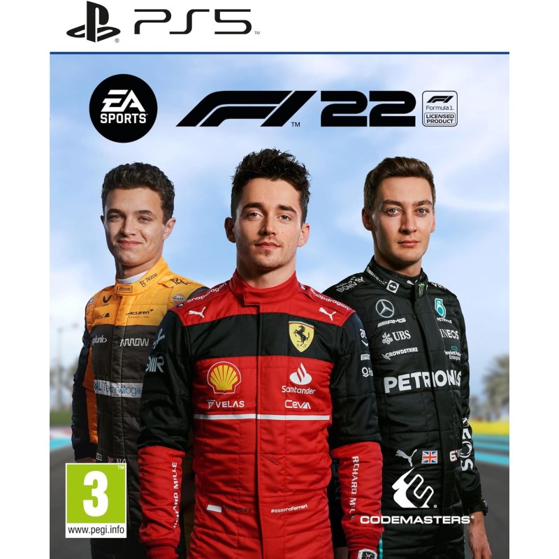 F1 2022 PS5 Jeux PS5 Bruno Vidéo