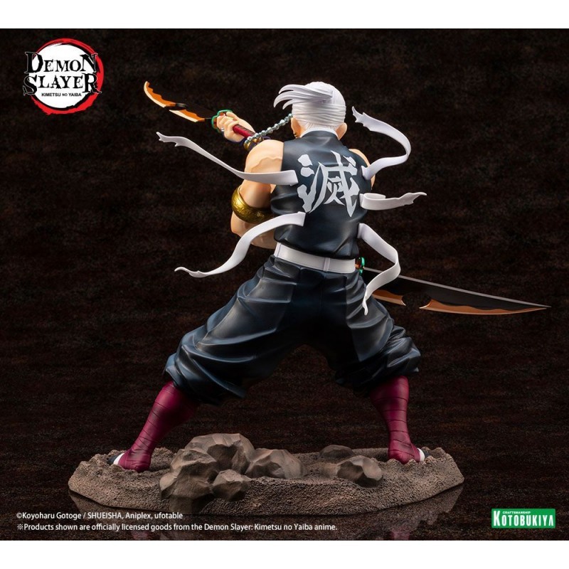 DEMON SLAYER - TENGEN UZUI BONUS VERS. - STATUETTE 1/8 ARTFXJ 23CM Figurines Bruno Vidéo