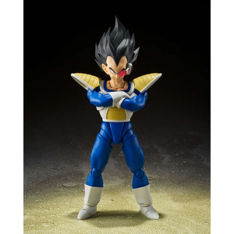 DRAGON BALL Z - VEGETA 24000 POWER LEVEL - FIGURINE S. H. FIGUARTS 14CM Figurines Bruno Vidéo