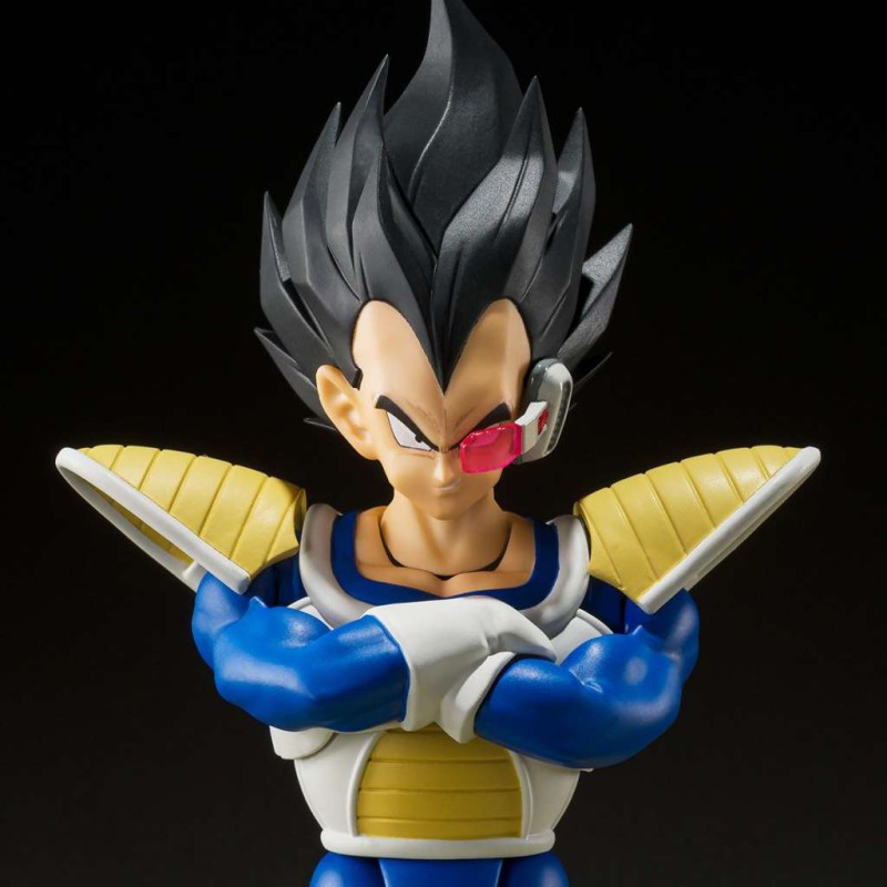 DRAGON BALL Z - VEGETA 24000 POWER LEVEL - FIGURINE S. H. FIGUARTS 14CM Figurines Bruno Vidéo