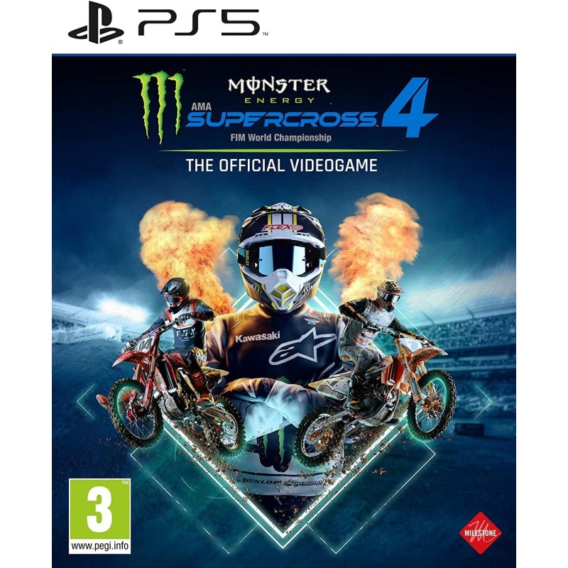 MONSTER ENERGY SUPERCROSS 4 PS5 Jeux PS5 Bruno Vidéo