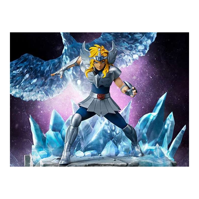 SAINT SEIYA - CYGNUS HYOGA - STATUE ART SCALE DELUXE 1/10 - 27CM Saint Seiya Bruno Vidéo