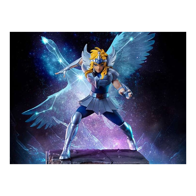 SAINT SEIYA - CYGNUS HYOGA - STATUE ART SCALE 1/10 - 19.20CM Saint Seiya Bruno Vidéo