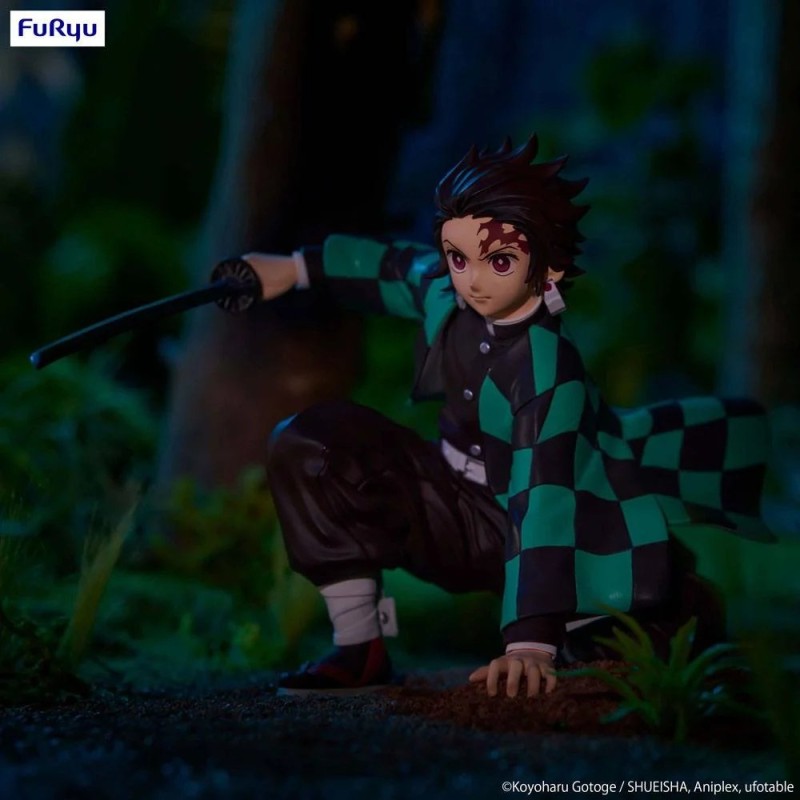 DEMON SLAYER - KAMADO TANJIRO - STATUETTE PVC NOODLE STOPPER 13CM Figurines Bruno Vidéo