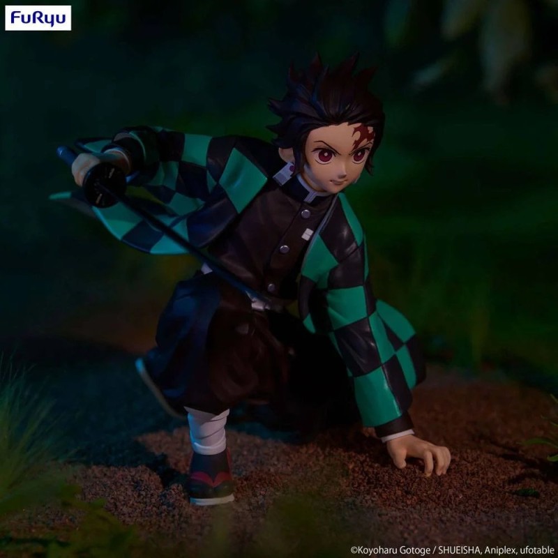 DEMON SLAYER - KAMADO TANJIRO - STATUETTE PVC NOODLE STOPPER 13CM Figurines Bruno Vidéo