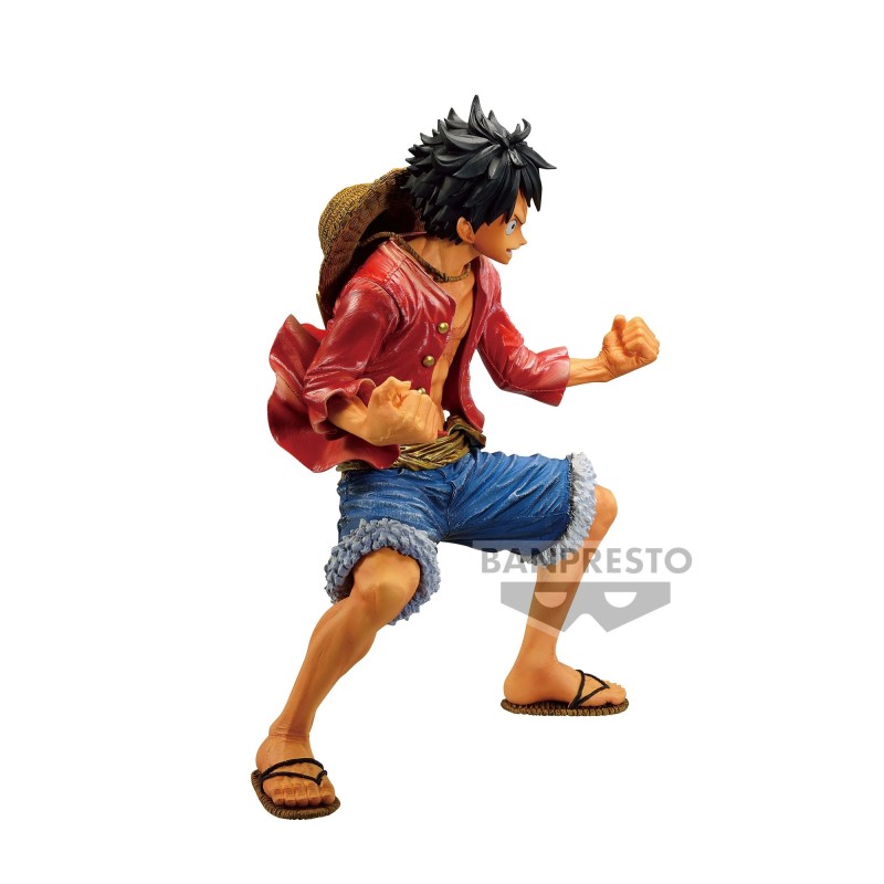 ONE PIECE - MONKEY D. LUFFY - FIGURINE KING OF ARTIST 18CM Figurines Bruno Vidéo