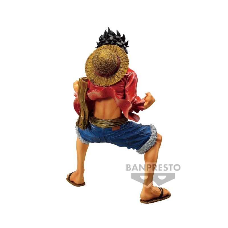 ONE PIECE - MONKEY D. LUFFY - FIGURINE KING OF ARTIST 18CM Figurines Bruno Vidéo