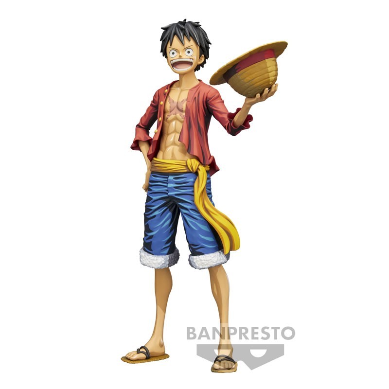 ONE PIECE - MONKEY D. LUFFY - FIGURINE GRANDISTA NERO Figurines Bruno Vidéo