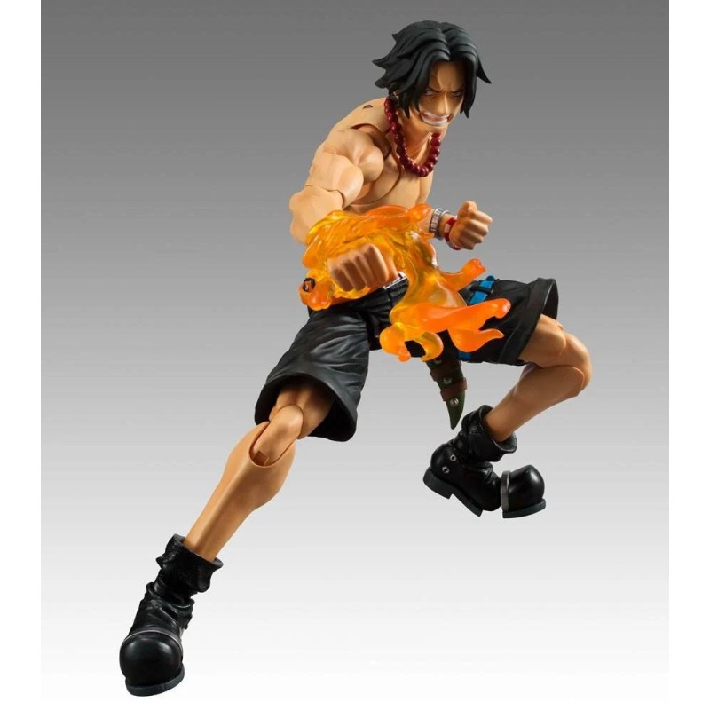 ONE PIECE - PORTGAS D. ACE - FIGURINE VARIABLE ACTION HEROES 18CM Figurines Bruno Vidéo