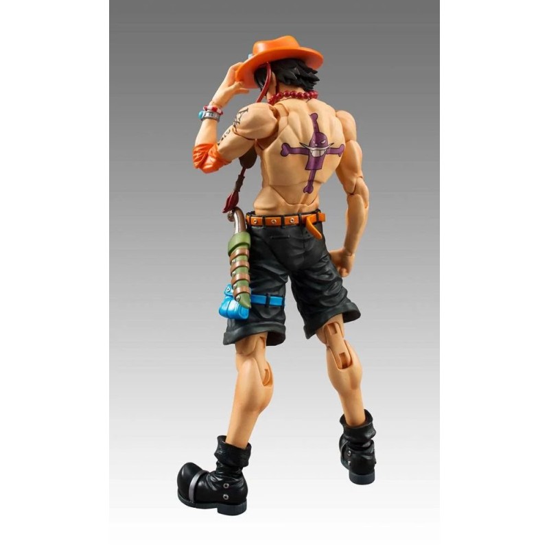 ONE PIECE - PORTGAS D. ACE - FIGURINE VARIABLE ACTION HEROES 18CM Figurines Bruno Vidéo