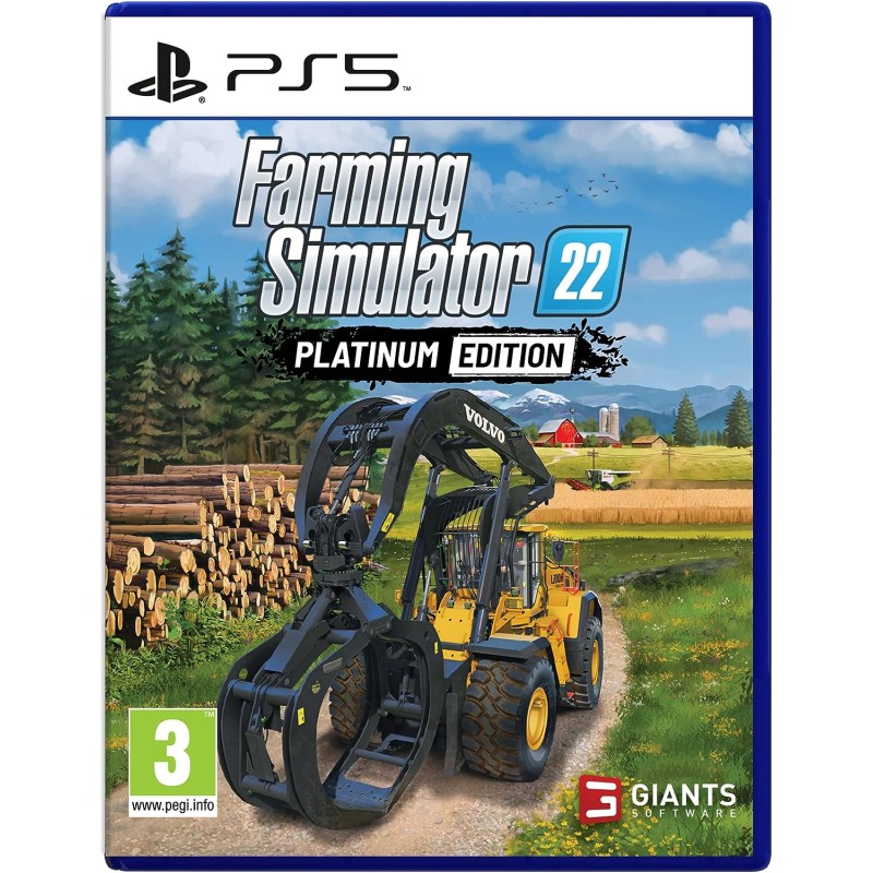 FARMING SIMULATOR 22 PLATINIUM EDITION PS5 Jeux PS5 Bruno Vidéo