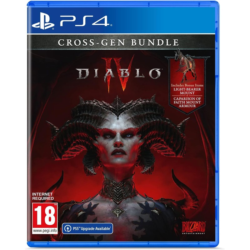 DIABLO 4 PACK CROSS-GEN PS4 Jeux PS4 Bruno Vidéo