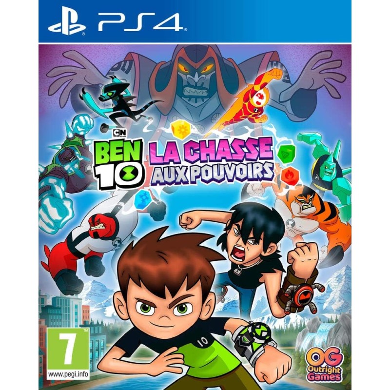 BEN 10 LA CHASSE AUX POUVOIRS PS4 Jeux PS4 Bruno Vidéo