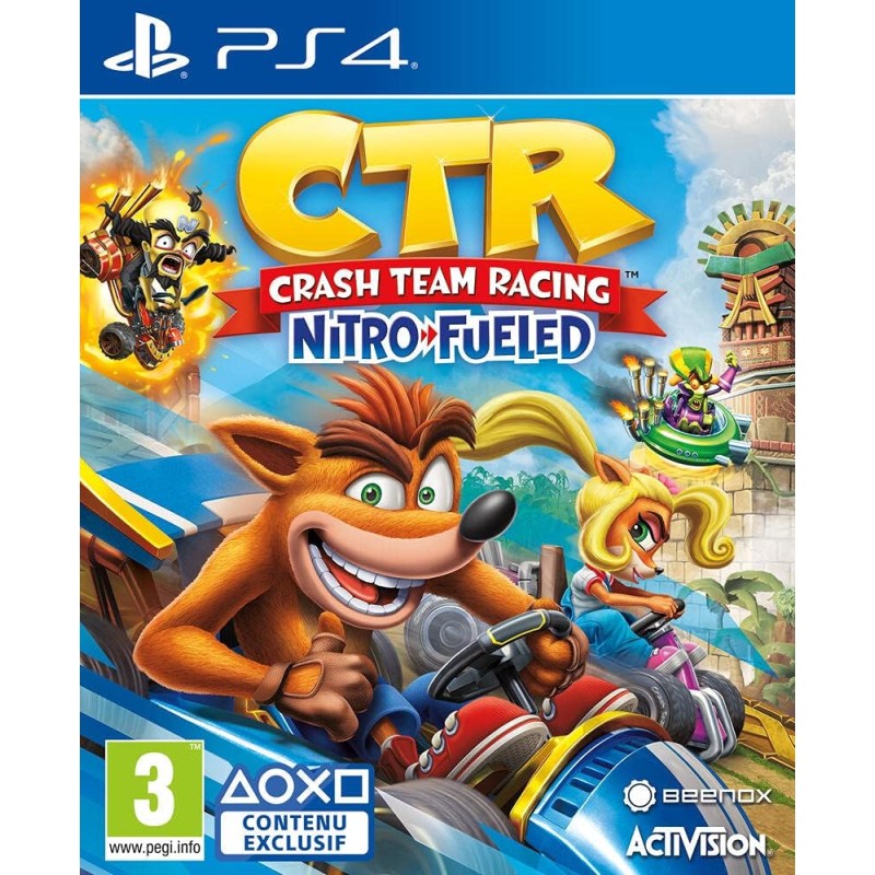 CRASH TEAM RACING NITRO FUELED PS4 Jeux PS4 Bruno Vidéo