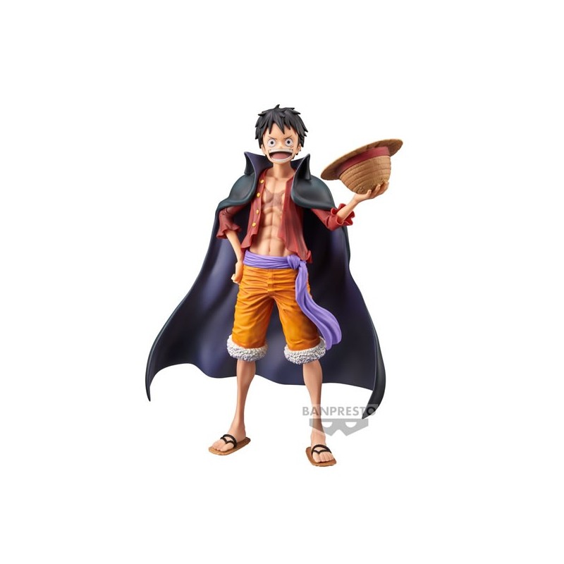 ONE PIECE - MONKEY D.LUFFY - FIGURINE GRANDISTA NERO 27CM