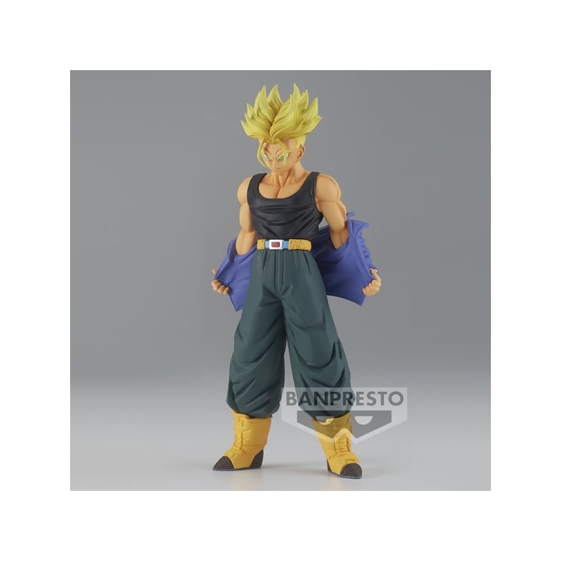 DRAGON BALL Z - SUPER SAYANS TRUNKS - FIGURINE SOLID EDGE WORKS