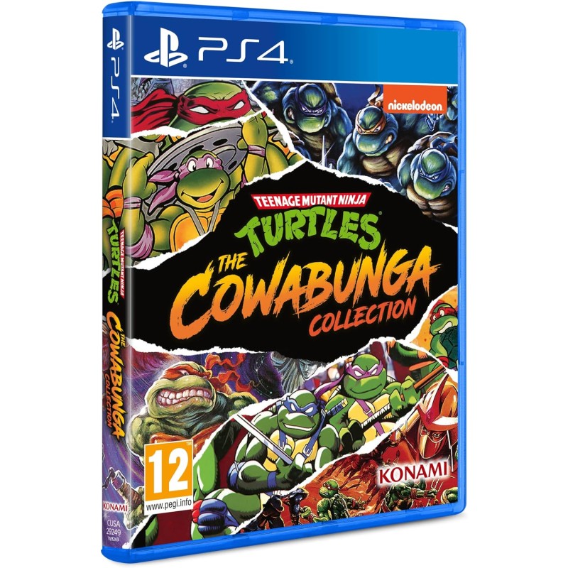 TEENAGE MUTANT NINJA TURTLES COWABUNGA COLLECTION PS4 Jeux PS4 Bruno Vidéo