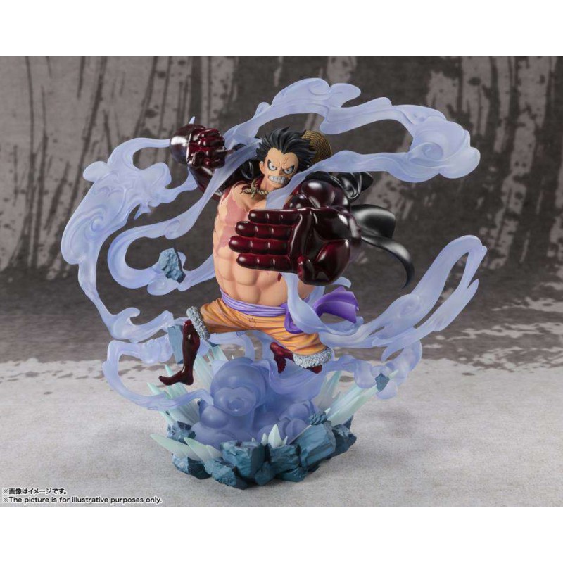 Figurine Monkey.D.Luffy -Gear4 Battle of Monsters on Onigashima- / Tamashii Nations / Bandai Spirits