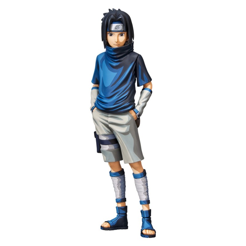 NARUTO - UCHIHA SASUKE - FIGURINE GRANDISTA 24CM Figurines Bruno Vidéo